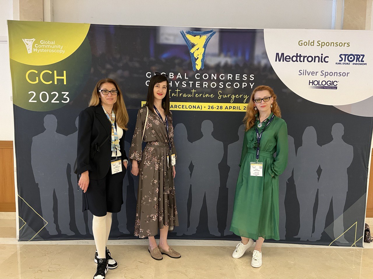 Гинекологи нашей клиники на мировом конгрессе по гистероскопии в Барселоне