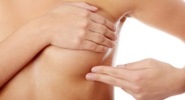 Самоогляд молочних залоз